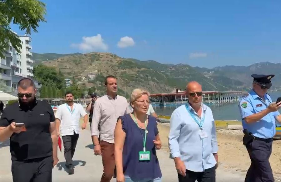 Task-forca monitoron Pogradecin, mbi 60% e vijës bregliqenore të Pogradecit mbetet plazh publik