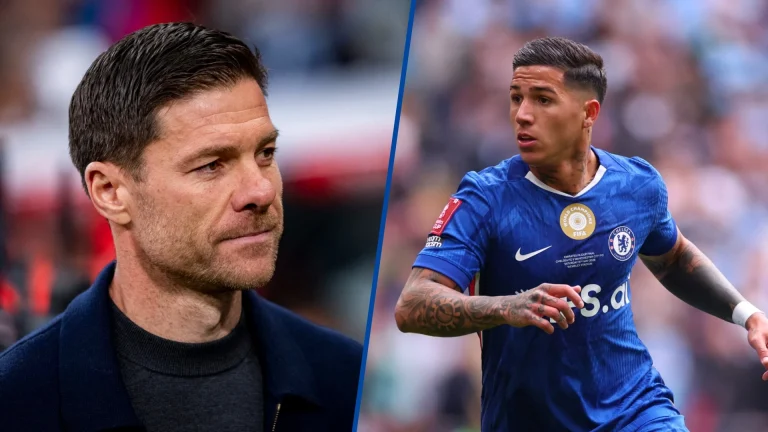 Xabi Alonso dëshiron ta mbajë Enzo Fernandez te Chelsea